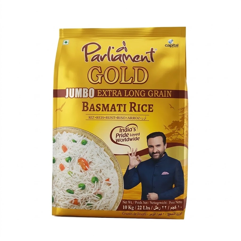 Parliament Gold Jumbo Extra Long gain Rice