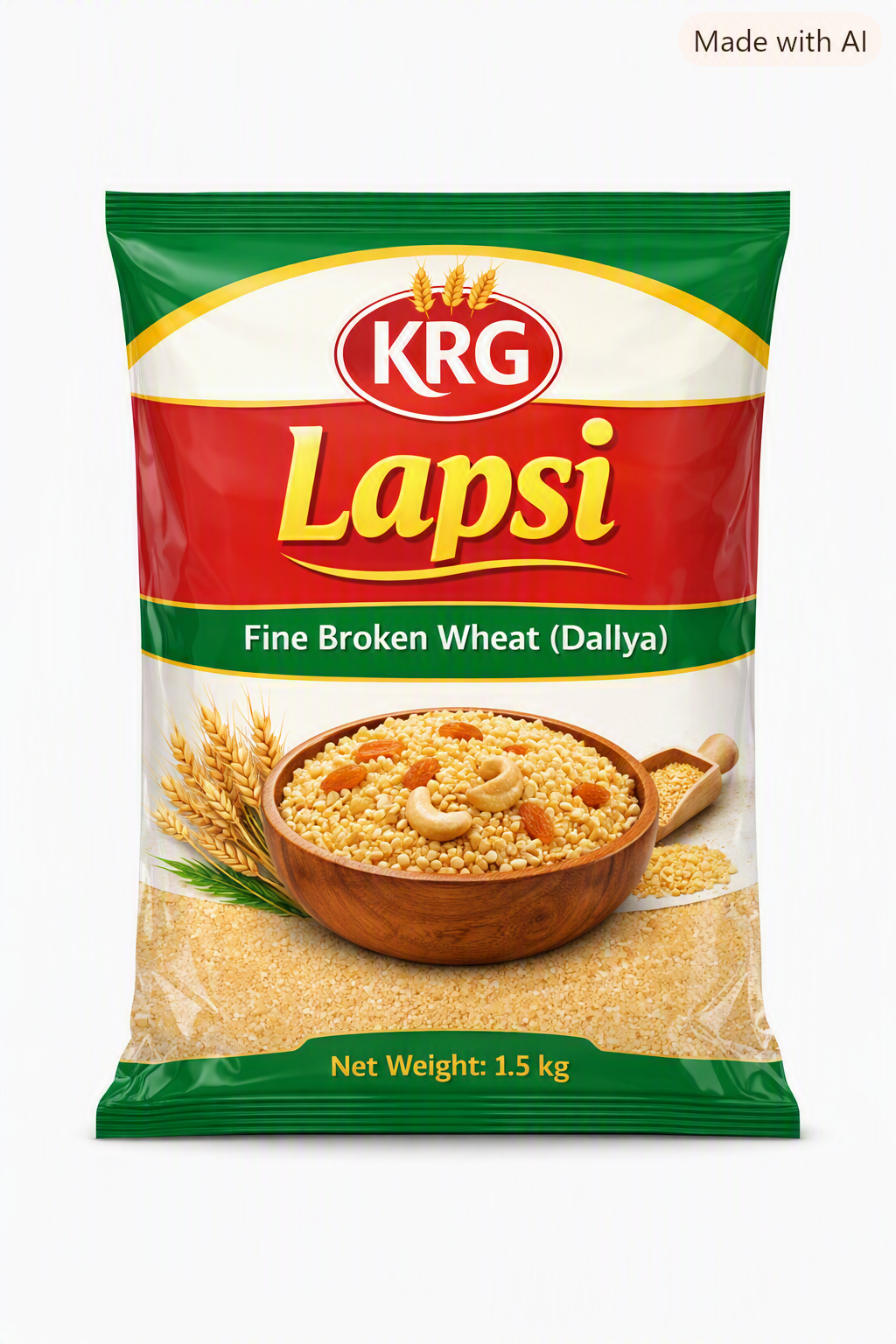KRG Lapsi Fine Broken Wheat Dalya