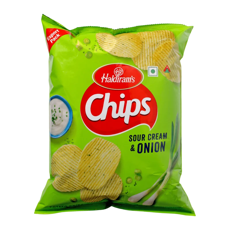 Sour Cream & Onion Chips - 120g