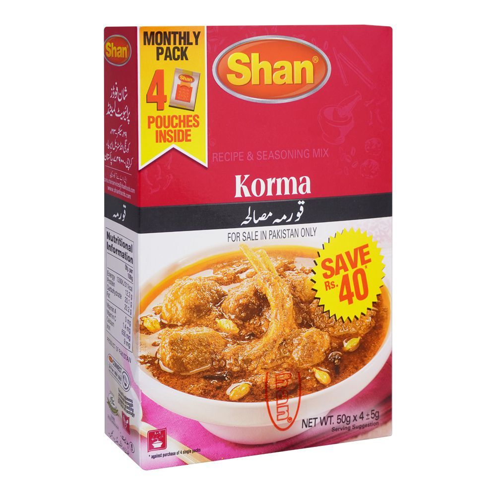 Shan Korma Curry Masala