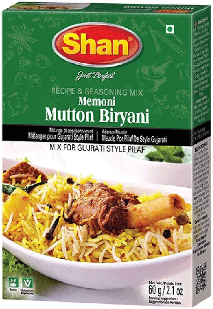 Shan Mutton Biryani Memoni Masala