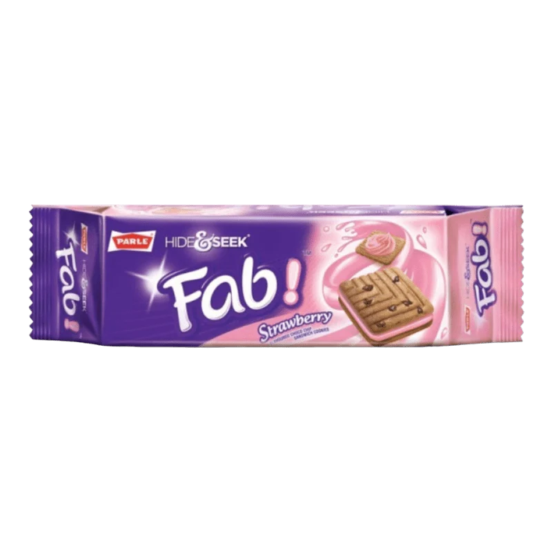 Hide & Seek Biscuit Fab Strawberry - 112g