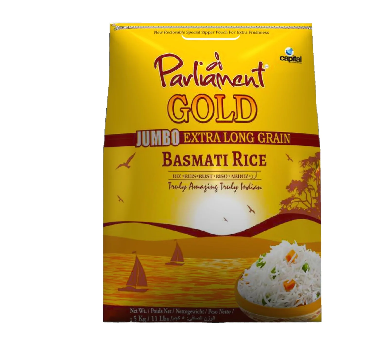 Parliament Gold Jumbo Extra Long Grain Rice