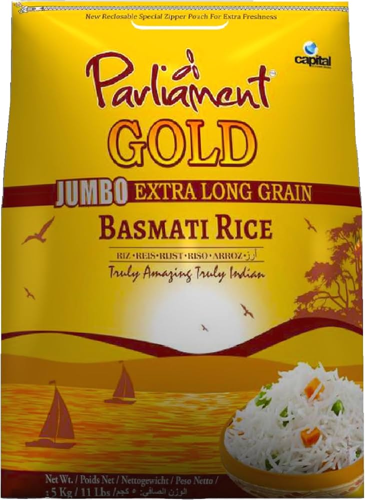 Parliament Gold Jumbo Extra Long gain Rice
