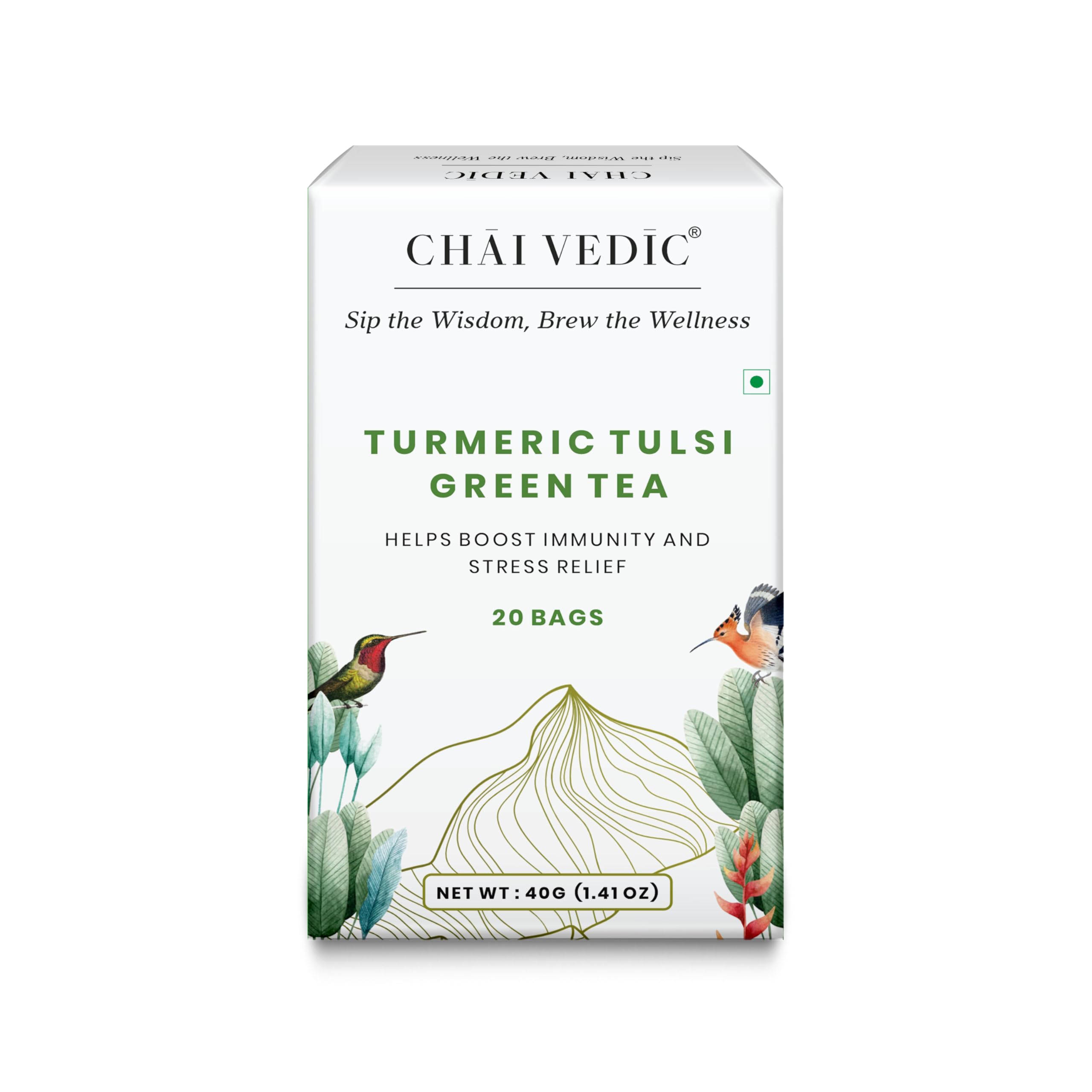 Samaara Turmeric & Tulsi Green Tea