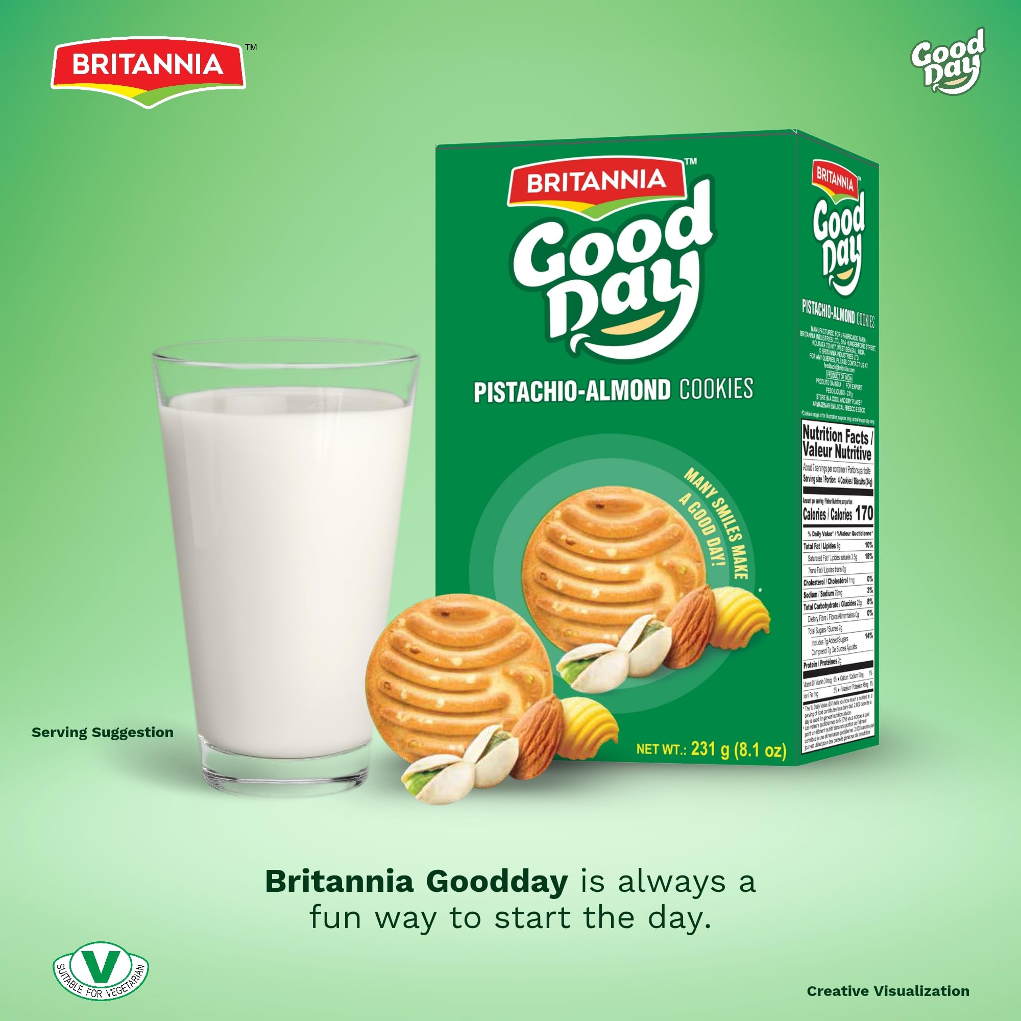 Good Day Pista Almond