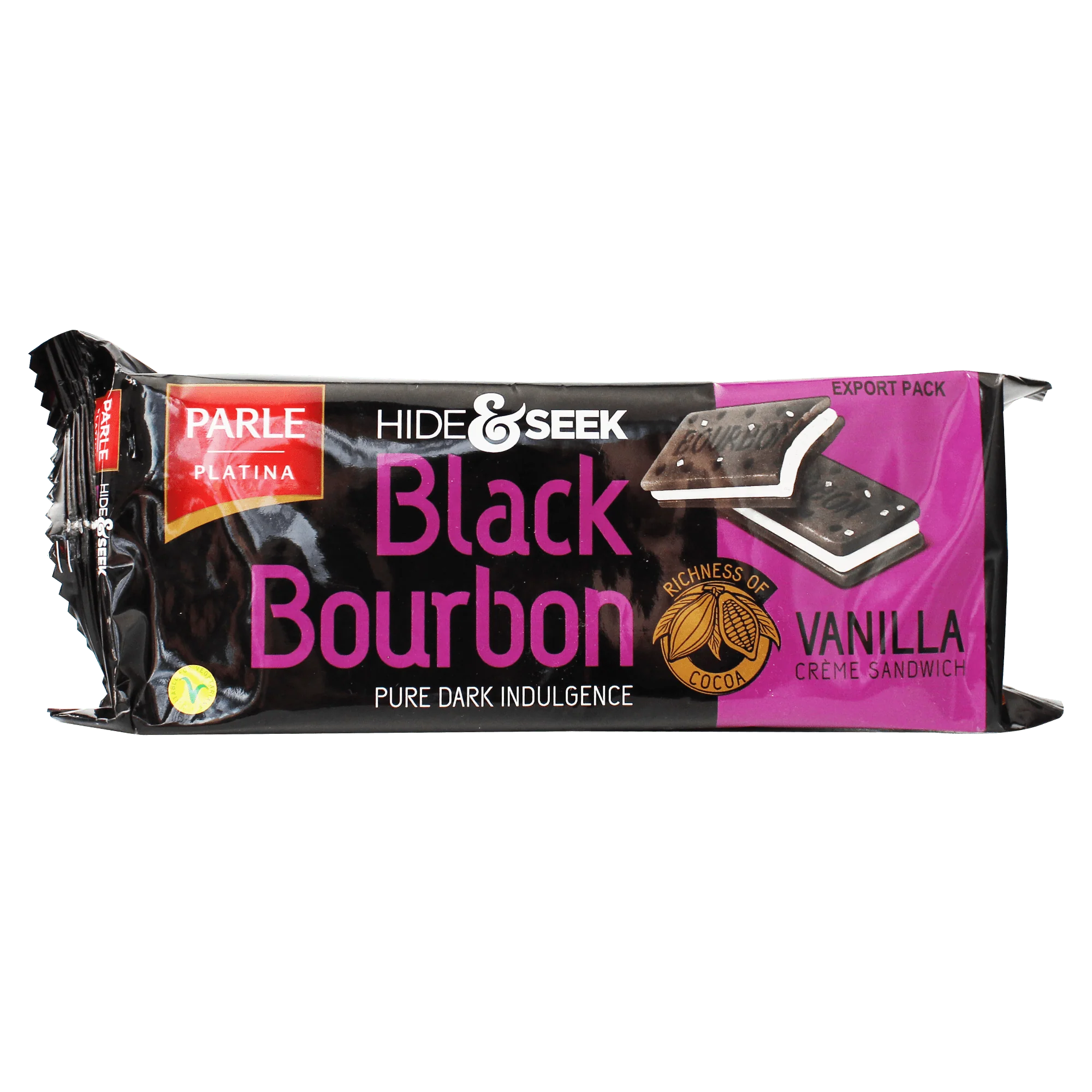 Hide & Seek Black Bourbon Vanilla - 100g